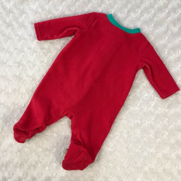 Small Wonders My First Christmas Fleece Sleeper - Picture 5 of 5